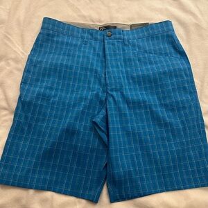 Callaway blue Checkered Men's Shorts